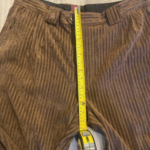Stacy Adams Men's 2 Pieces Suit Corduroy Zippered Jacket Size 2XL Pants 36 - Picture 10 of 12
